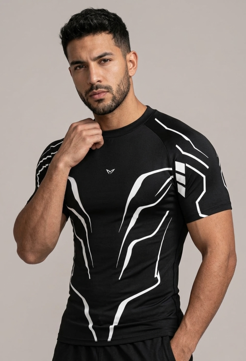 MYLTA : NeoGrid Compression T-Shirt